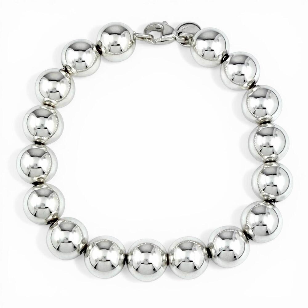 TIFFANY&Co. Tiffany HardWear Ball Bracelet, 925 Sterling Silver, Chain, Weigh... - Picture 2 of 8